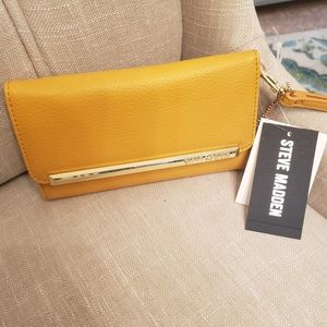 Steve Madden Yellow/Orange Wallet/Wristlet